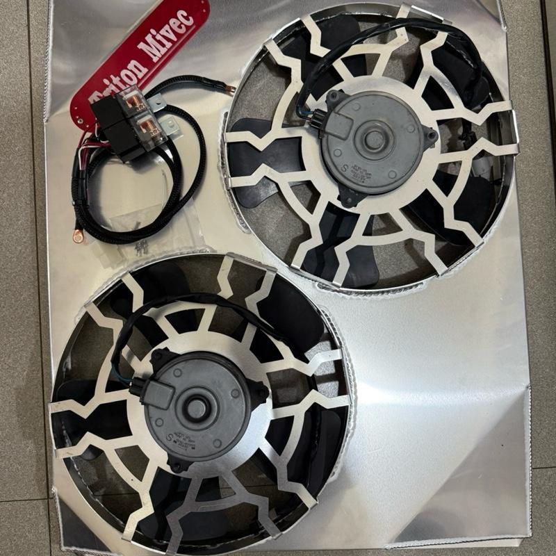 ELECTRIC FAN KIPAS ELEKTRIK RADIATOR ALL NEW PAJERO TRITON NEW PAJERO OLD LENGKAP DENGAN RELAY