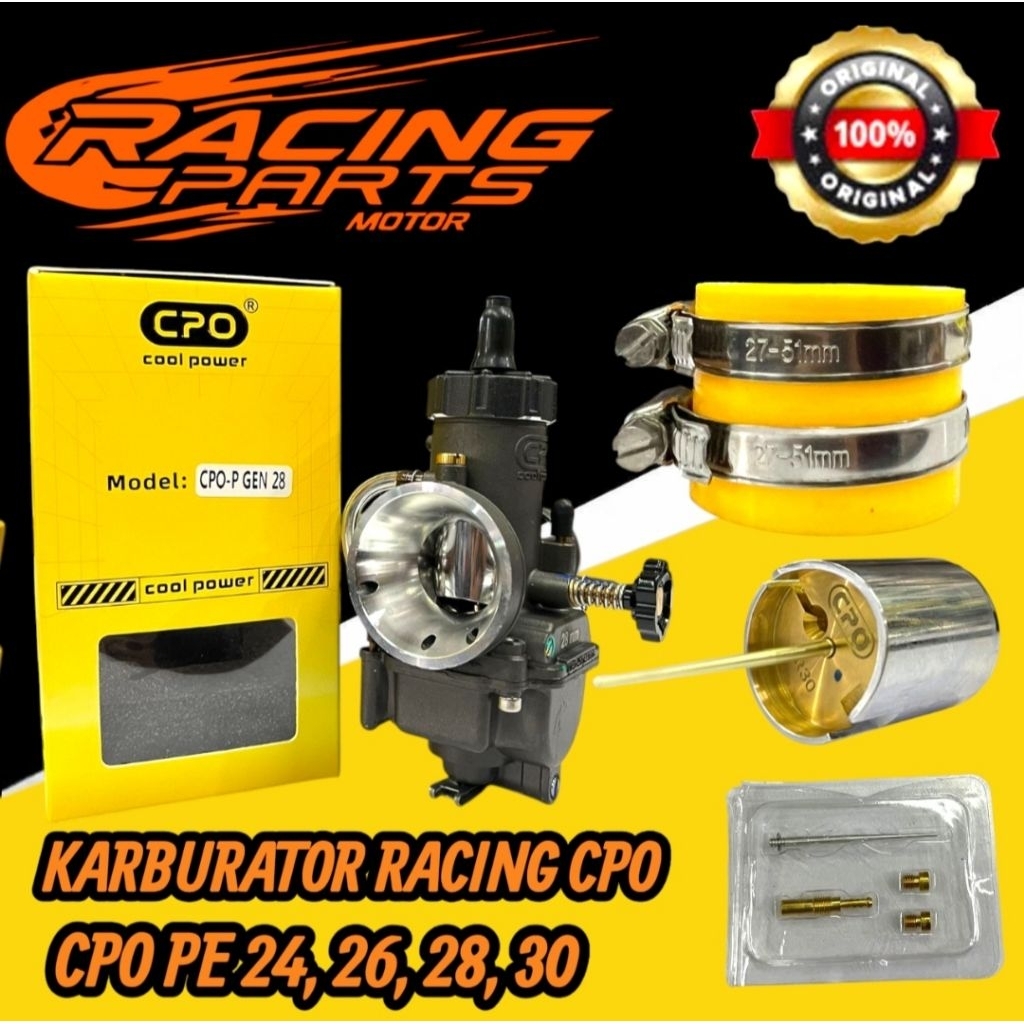 Karburator Carburator Racing CPO PE 24, 26, 28,,30 Original Cpo Cool Power