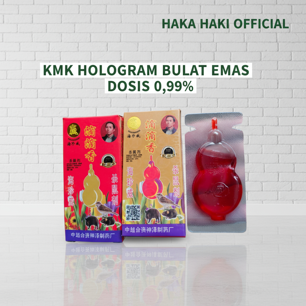 [RACUN TIKUS CAIR GUCI LABU KMK DOSIS 0,99%] RACUN TIKUS CAIR LABU MERAH DOSIS 0,99% ORIGINAL