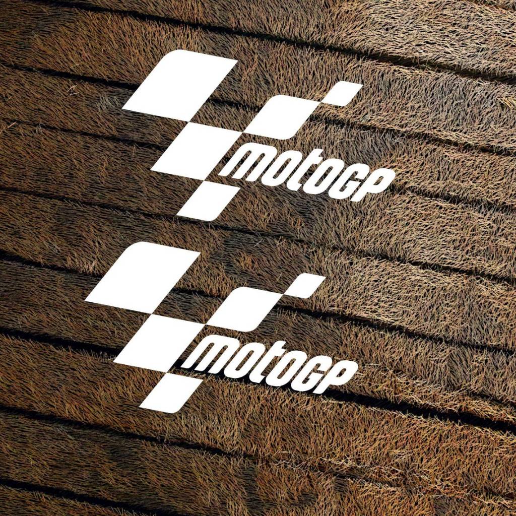 Sticker Motor & Helm Keren Stiker Cutting Logo MotoGP Tahan Air Free Custom