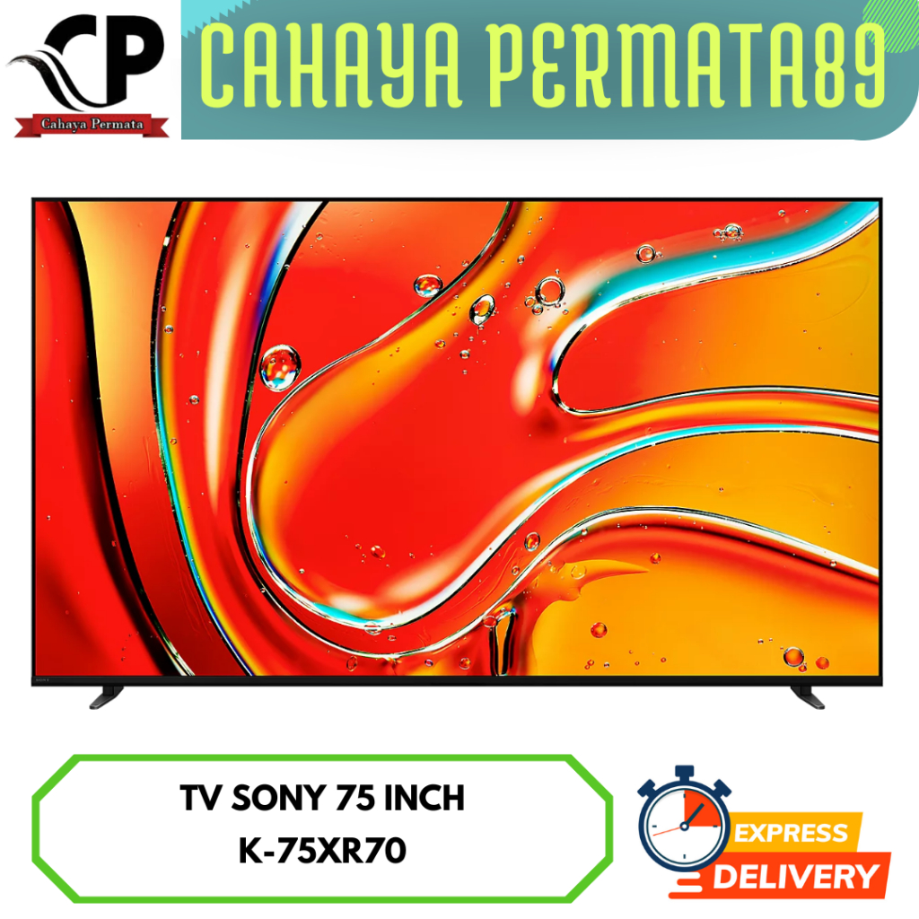 TV SONY BRAVIA 7 K-75XR70 GOOGLE TV 75 INCH 4K UHD MINI LED 120 HZ / XR-75X90L
