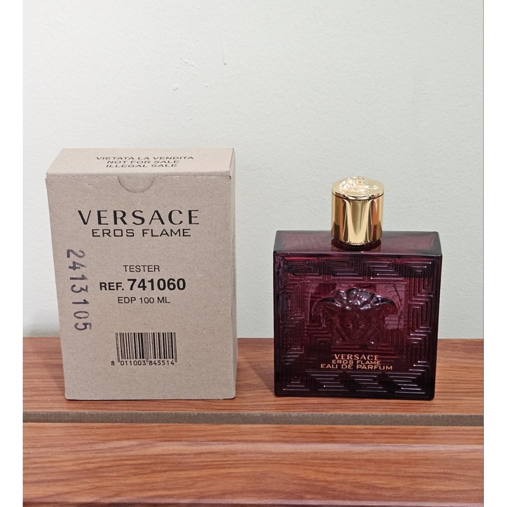 (PRELOVED) VERSACE EROS FLAME EDP 100 ML - Tester (Harga Nett)