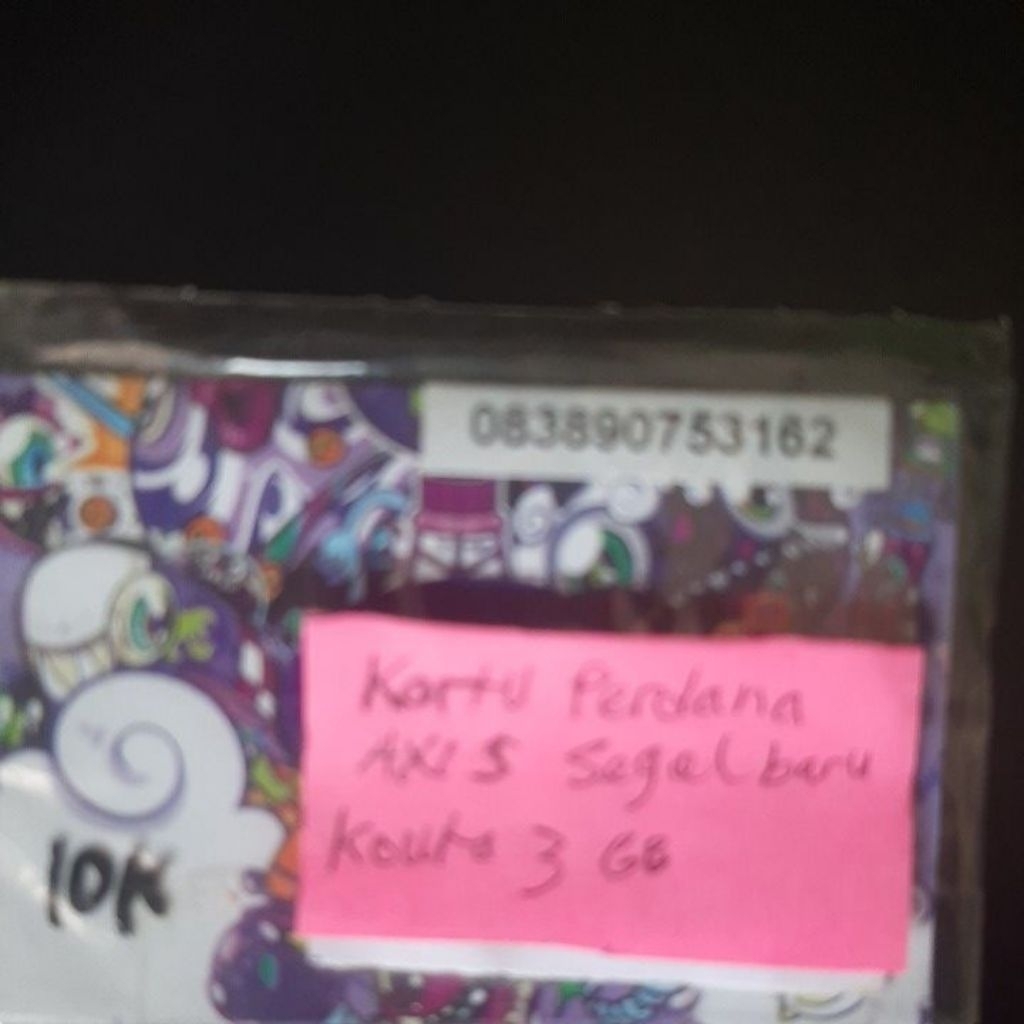 kartuperdana Axis&kouta3gb