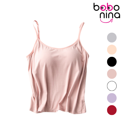 Ninabobo BR211 TankTop Bra Big Size Jumbo Singlet Panjang Wanita Tali Adjustable Olahraga