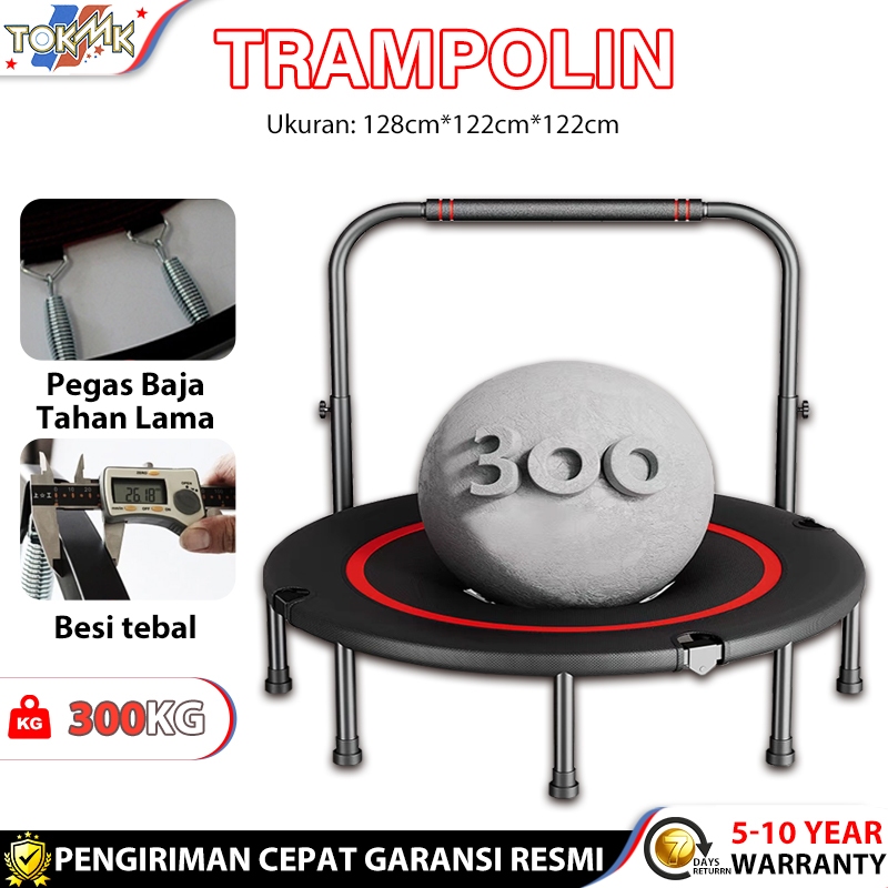 【TOK MK】Trampoline Alat Olahraga Lompat Trampolin trampolin fitness trampolin olahraga Gym