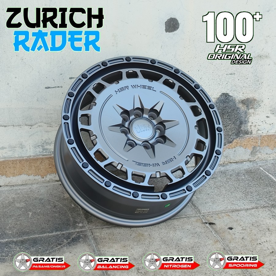 Velg Mobil Hsr Ring 16 Arfak Pcd 4x100 4x114,3 Untuk Freed Vios Yaris Panther Evalia Xenia