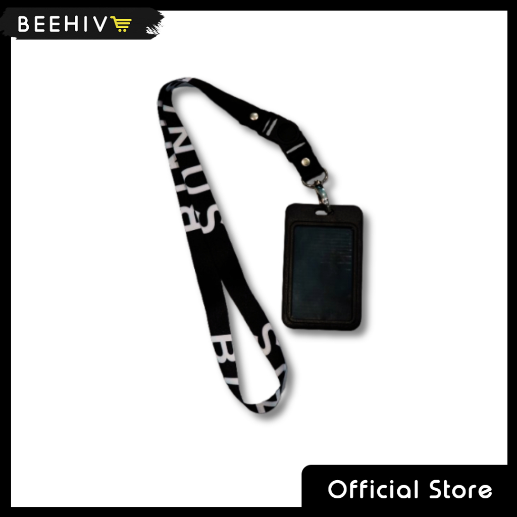 Beehive Binus - BINUS ID Card Lanyard Set - Black