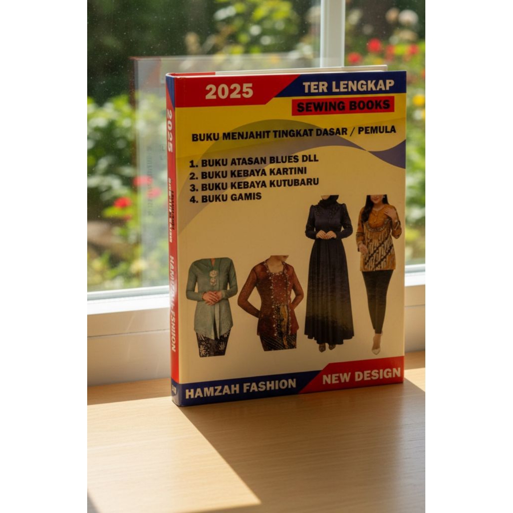 Buku pola jahit tingkat dasar dtail rumus lengkap