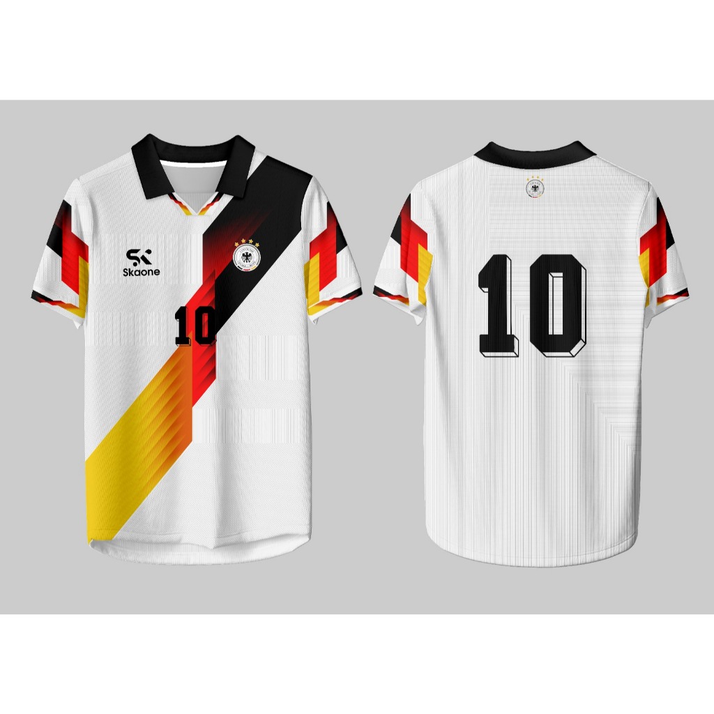 JERSEY FANTASY//BAJU BOLA RETRO// FANTASY JERMAN//JERSEY FULLPRINTING//GRATIS NAMESET | JERSEY RETRO