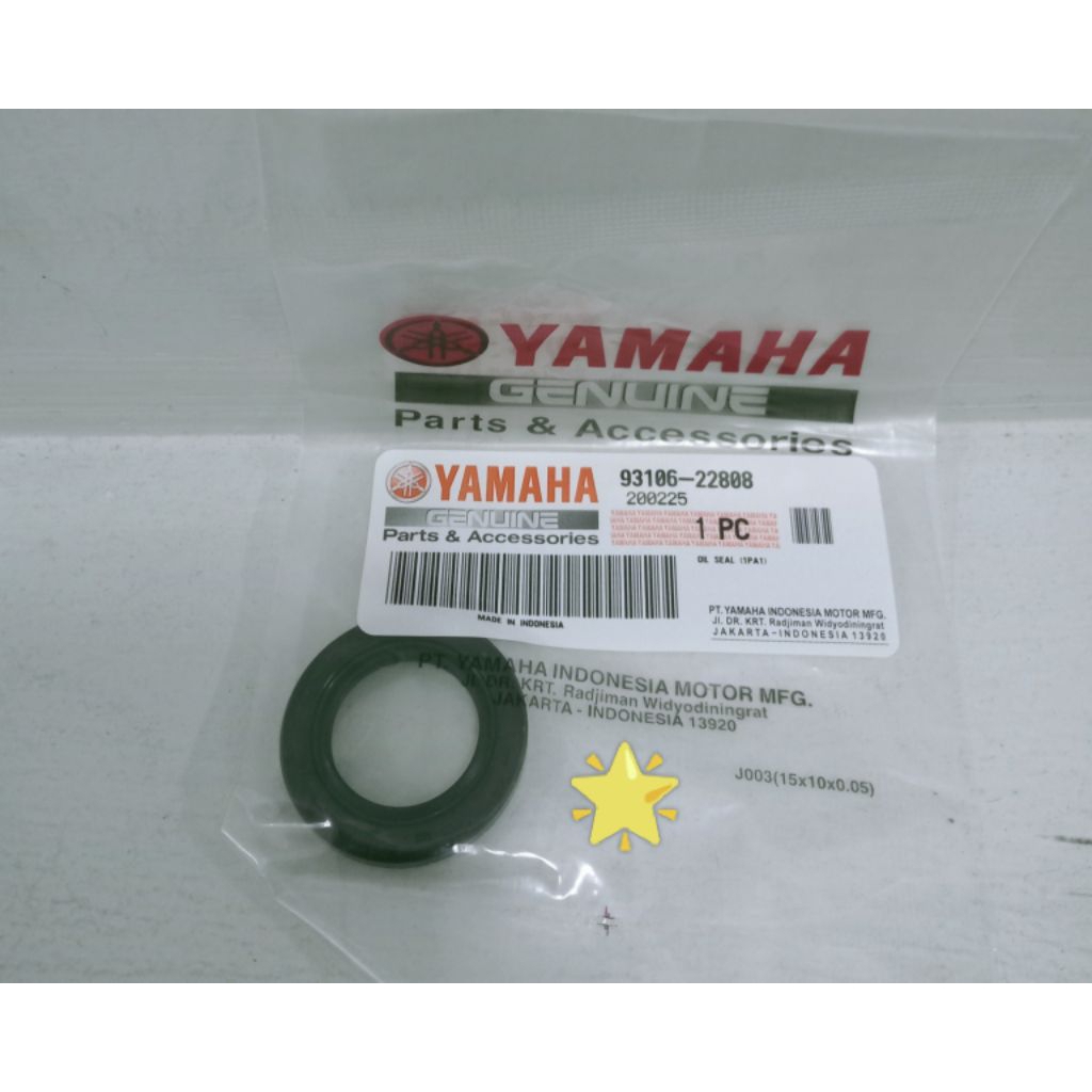 SEAL SIL RODA BELAKANG KANAN ORIGINAL YAMAHA VIXION NVL NVA/93106-22808