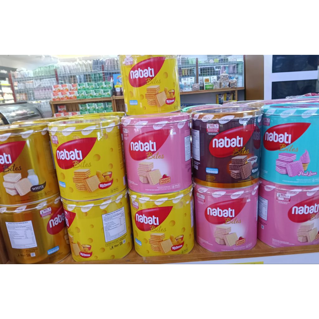 Nabati Wafer KALENG 1 Dus isi 6