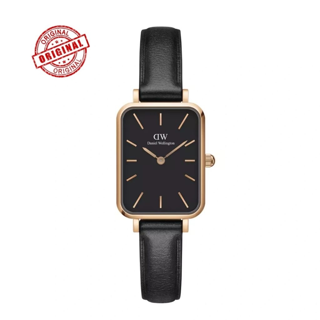 Daniel Wellington Quadro 100% Original Strap Leather