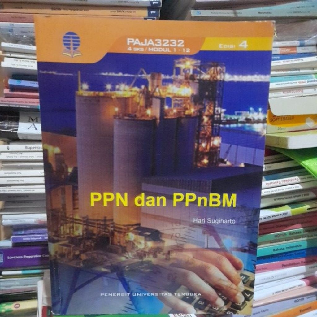 Buku UT PPN dan PPnBM edisi 4.Baru original