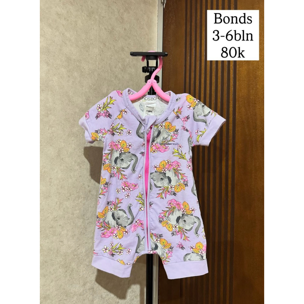 Preloved BONDS Sleepsuit bodysuit jumper baju tidur anak