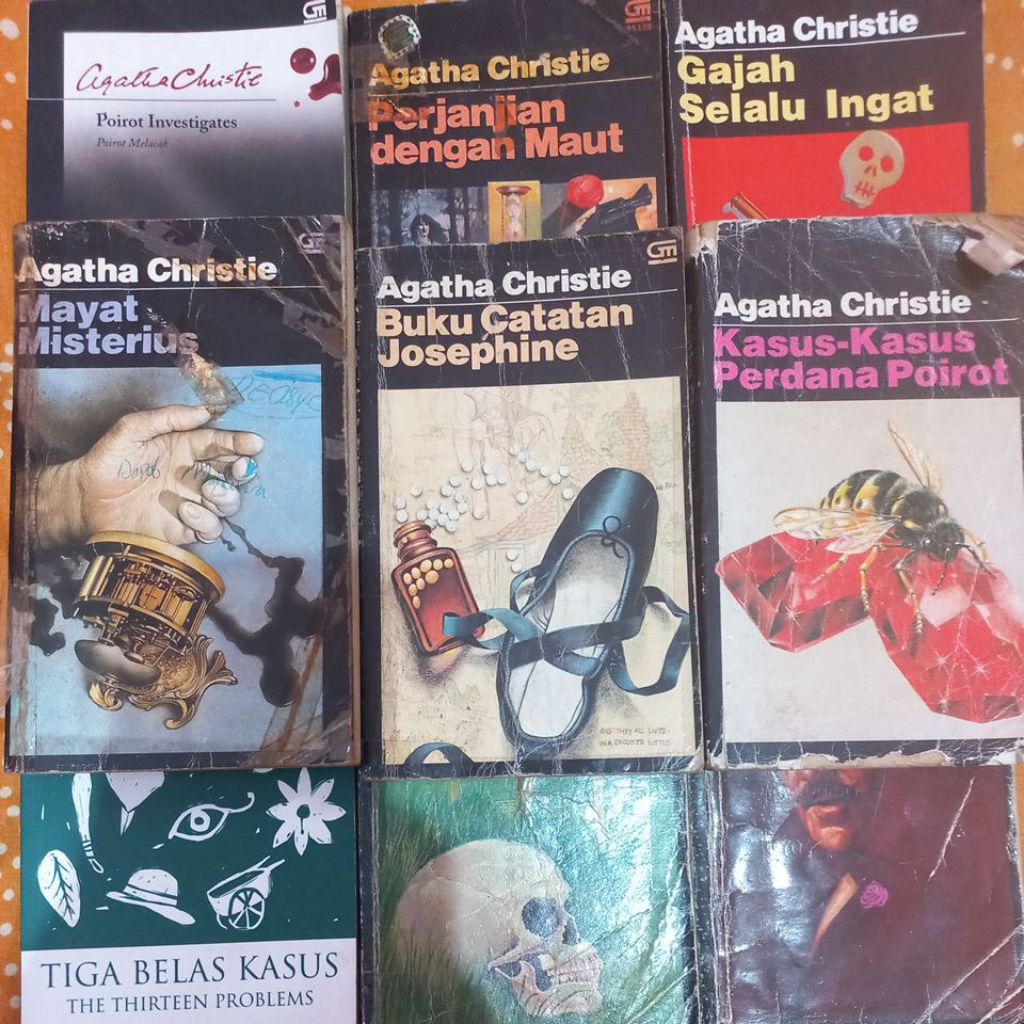 Novel bekas original Agatha Christie
