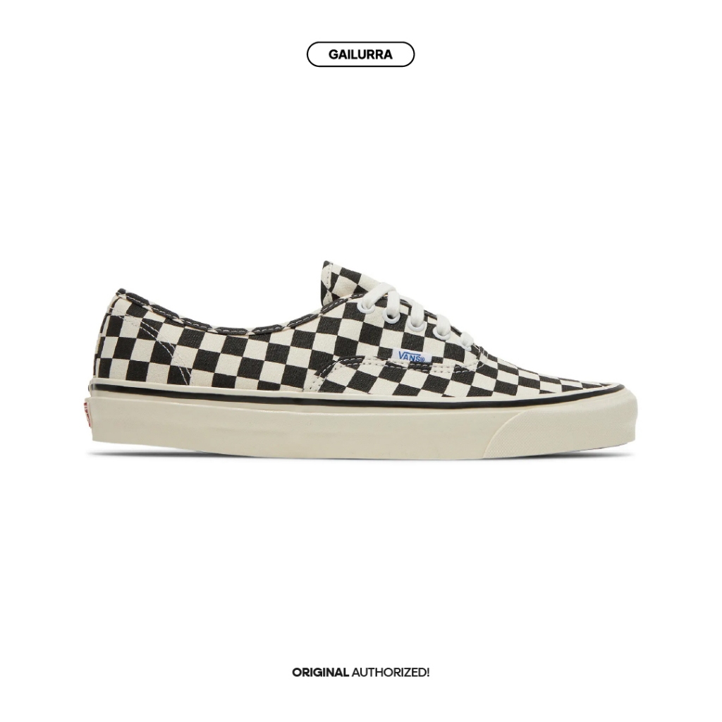 Vans Authentic 44 DX Anaheim Factory Checkerboard Black White Original
