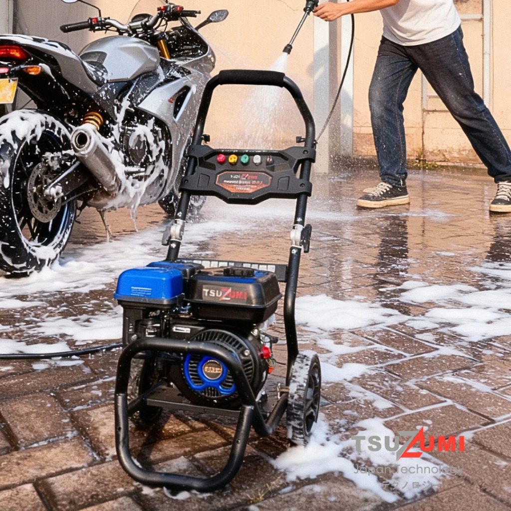 Water Pump Pressure Washer TPW 3100 Tsuzumi Japan Technology / Water Jet Cuci Steam Mobil Motor