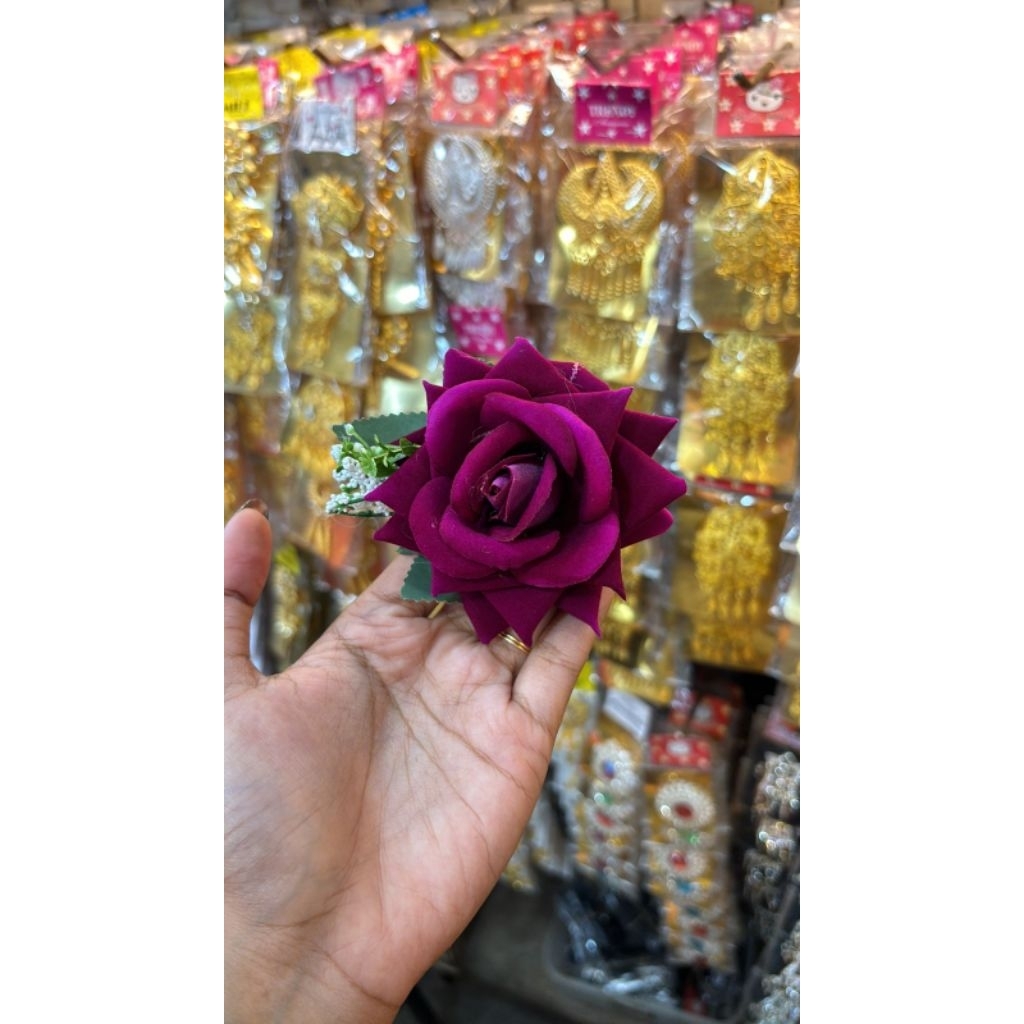 Tusuk Bunga Sanggul /Tusuk Sanggul Bunga Mawar