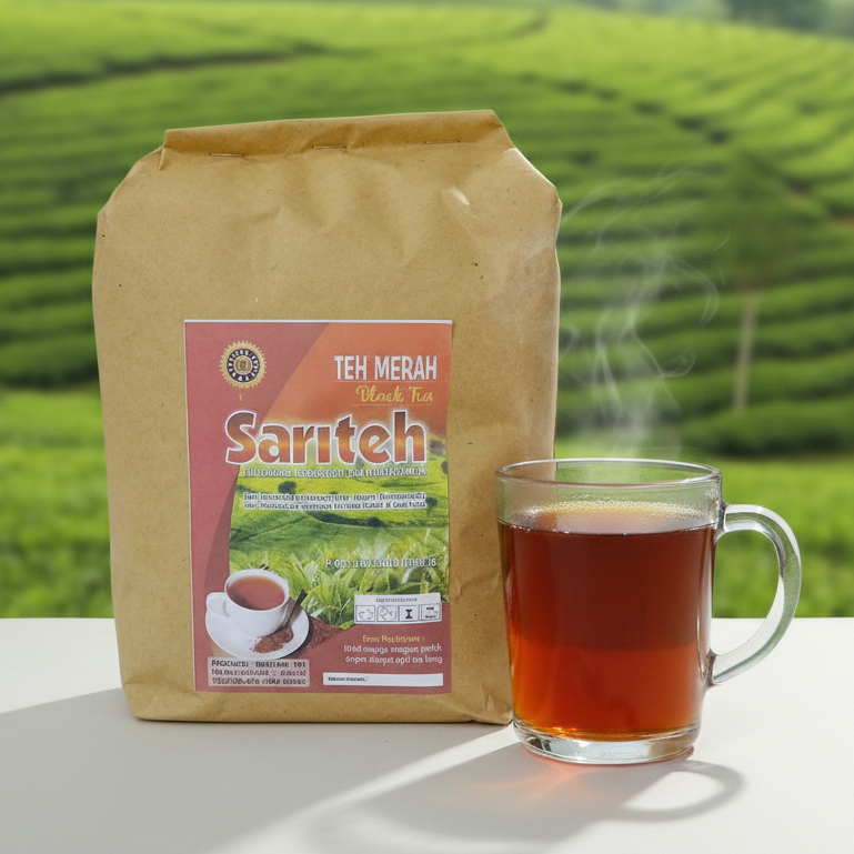 Teh Hitam Kasar Premium / Teh Tubruk Tradisional - SariTeh [1kg]