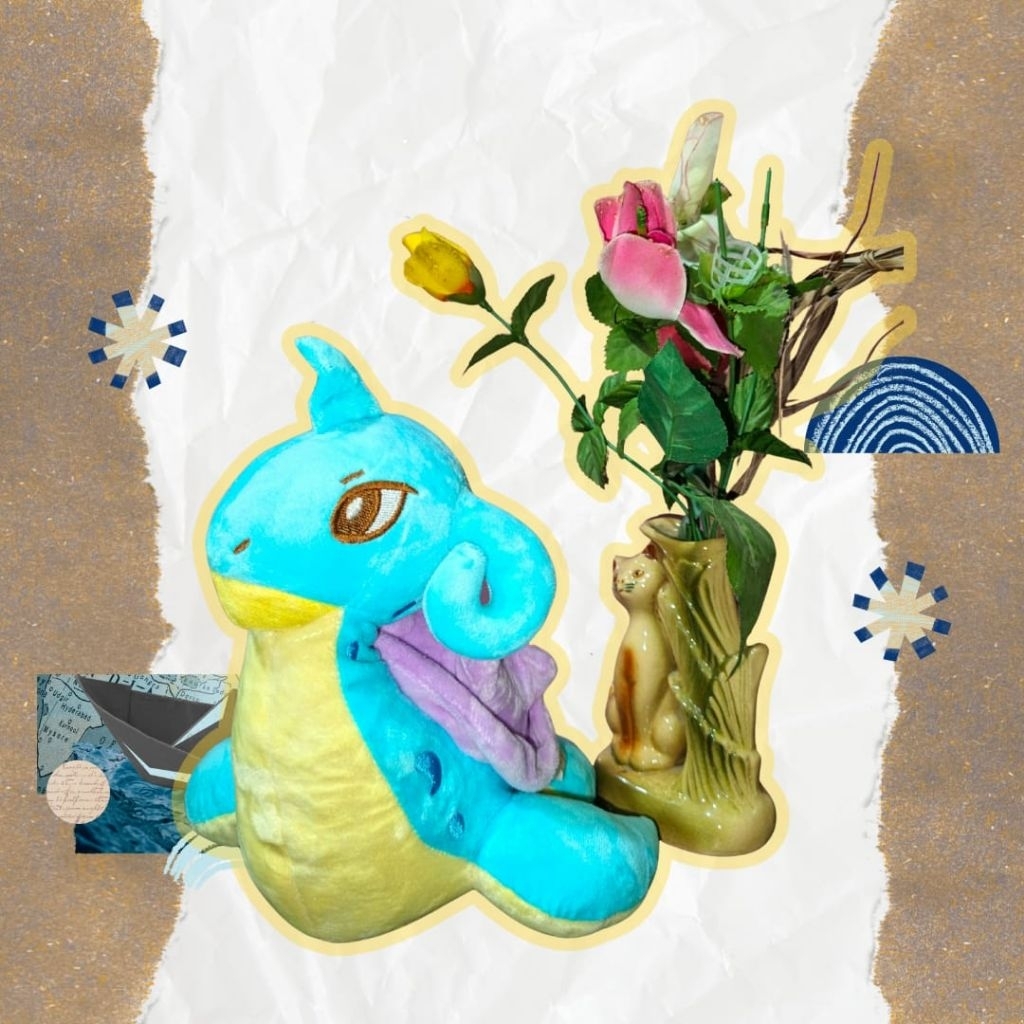 Boneka Pokemon Lapras // Pokemon Lapras Doll