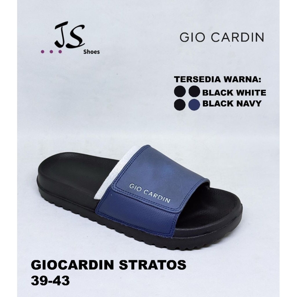GIO CARDIN STRATOS - SANDAL SLOP STYLISH PRIA DEWASA MERK GIO CARDIN ORIGINAL
