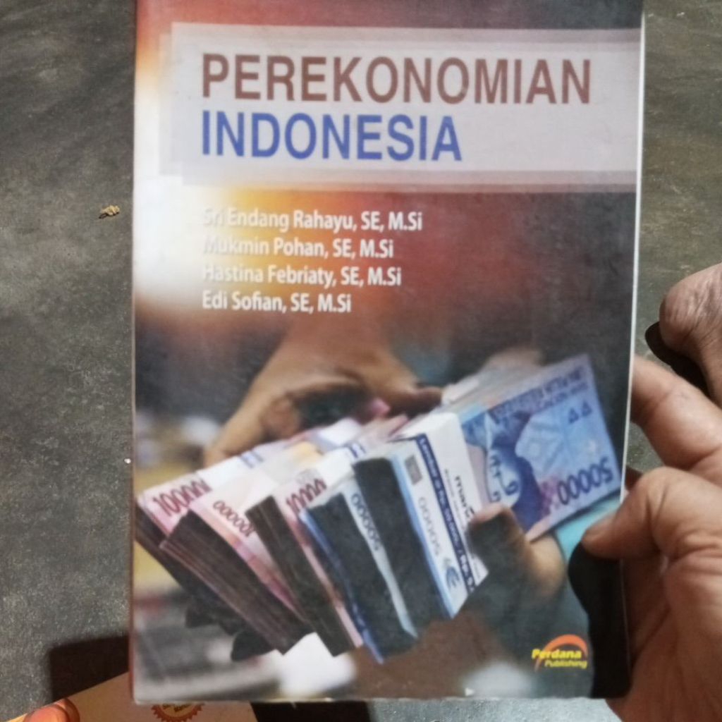 buku bekas original perekonomian Indonesia