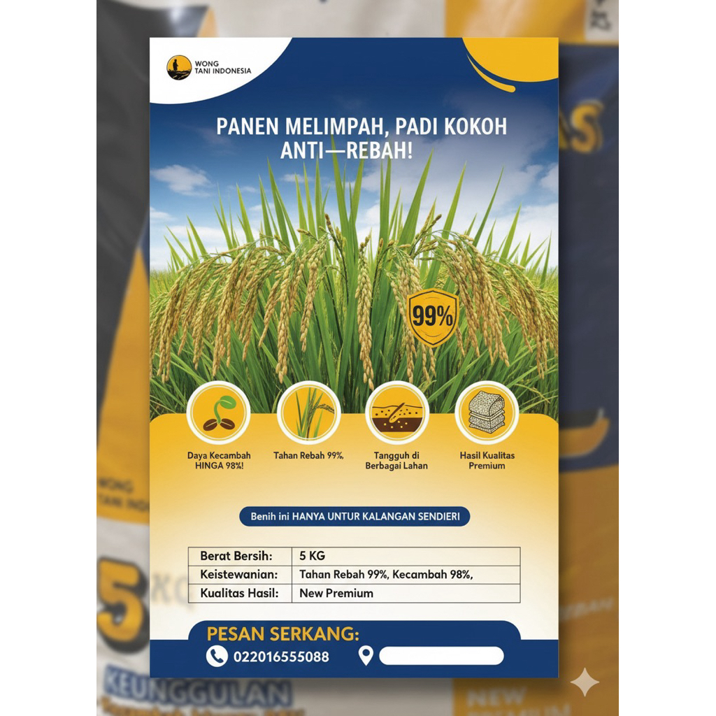 PADI UNGGUL SERTANI 13 KEMASAN 5KG