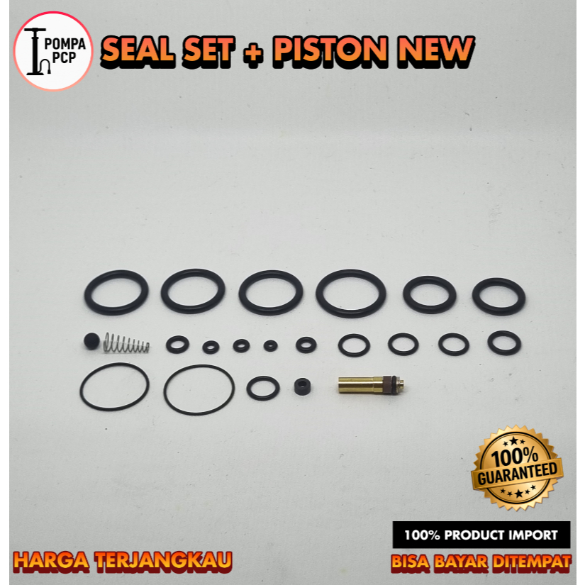 Seal Sett + Piston Pompa PCP | Seal Sett Pompa PCP 3 Stage | Seal Pompa PCP | Seal Komplit Pompa PCP
