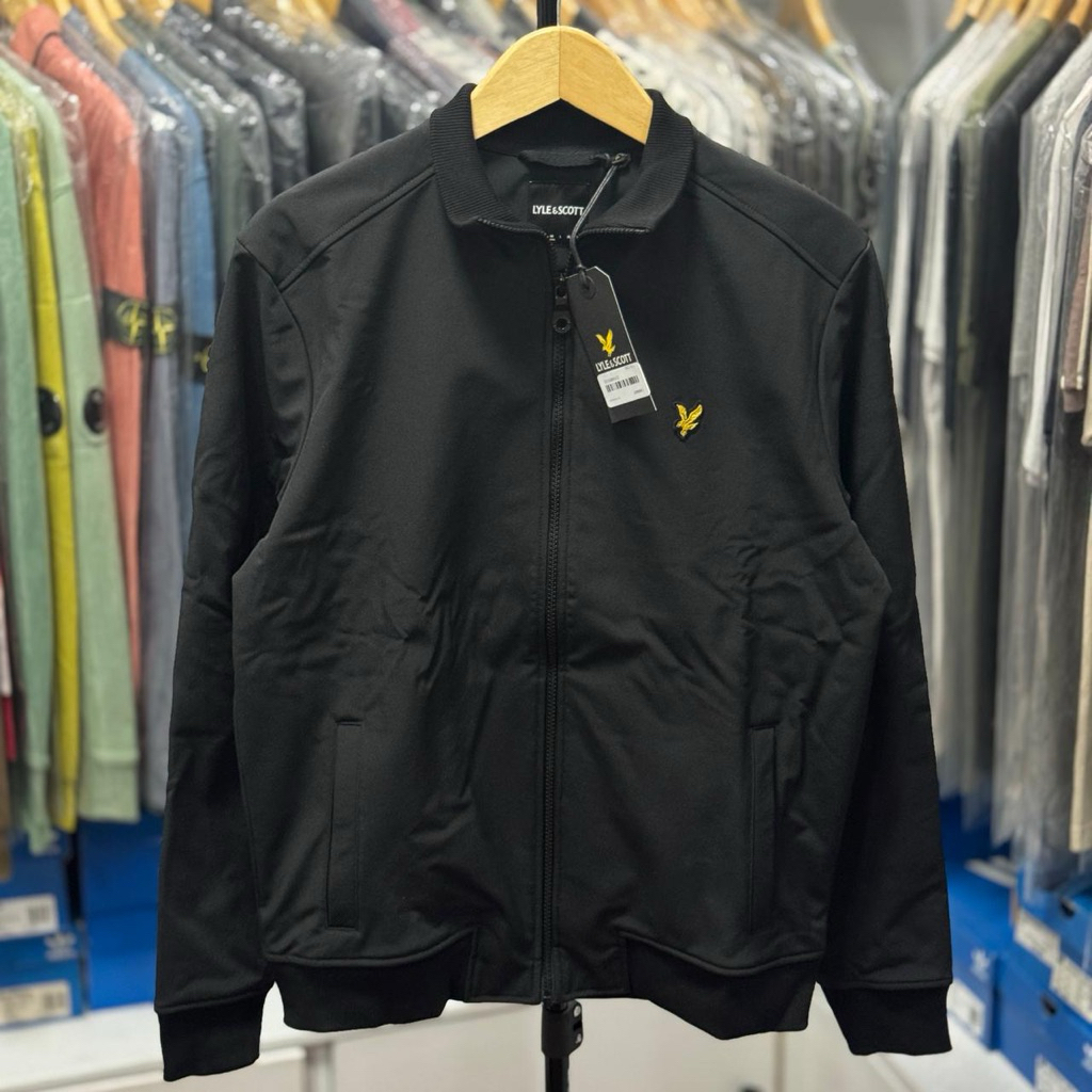 Tracktop Lyle Scott Softshell Black BNWT Original 100% Size : M ( 69 X 55 )
