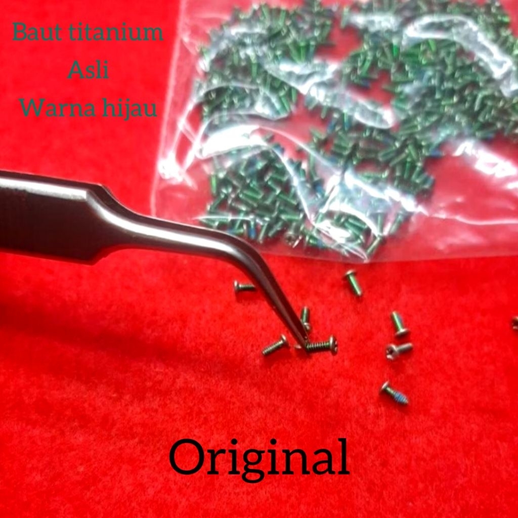 BAUT HP TITANIUM WARNA HIJAU ASLI ORI CABUTAN