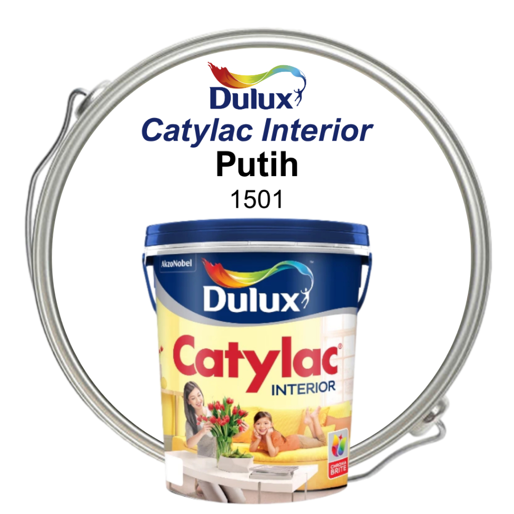 Cat Dulux Catylac Interior 5 KG - Putih 1501