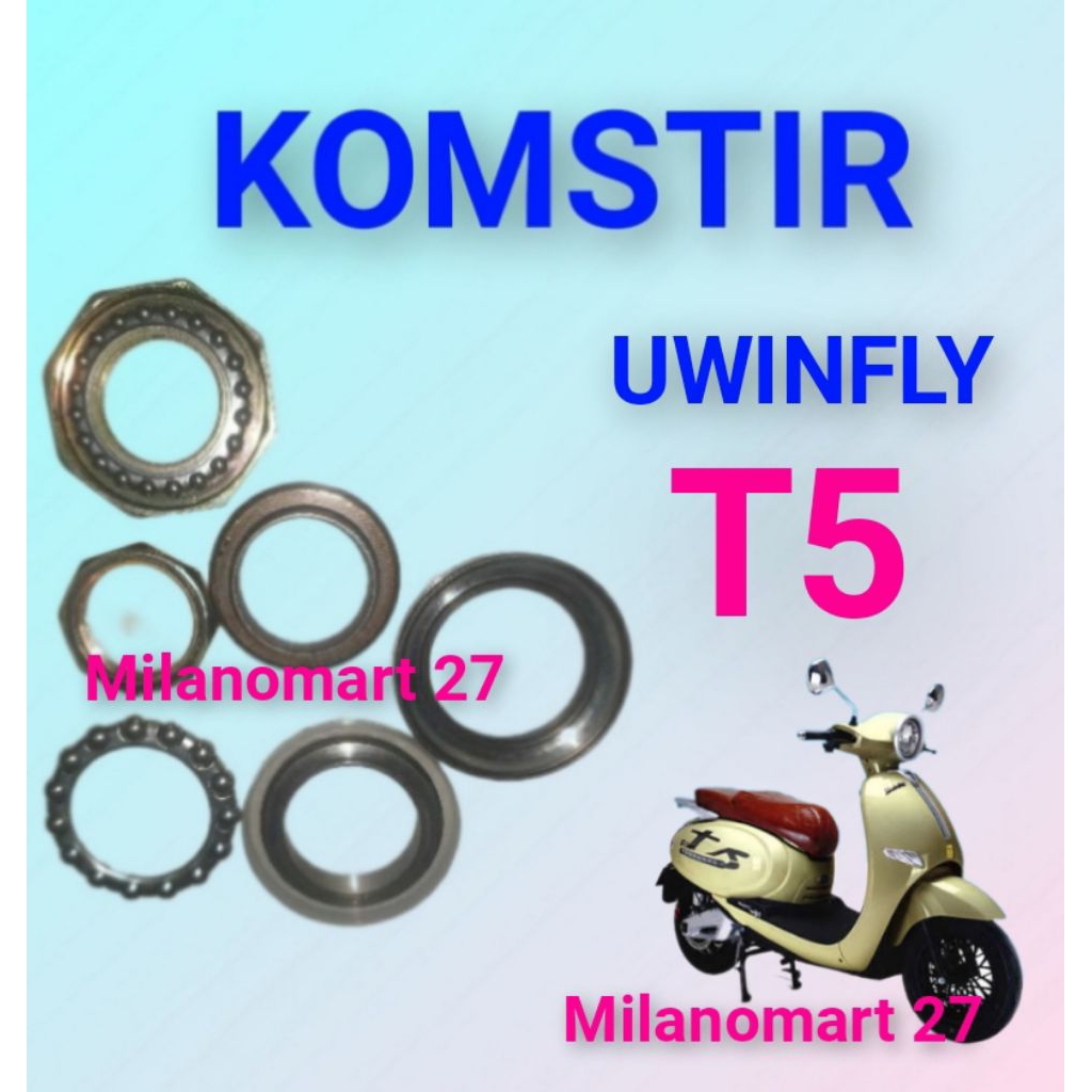 komstir uwinfly T5 kones headset komfork motor listrik uwinfly T5