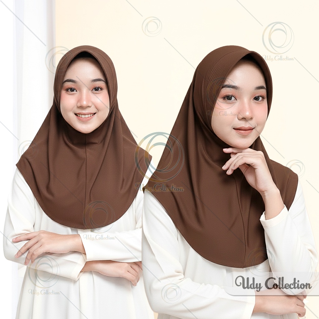 Bergo Hamidah Sport Instan Jersey Premium Ukuran M