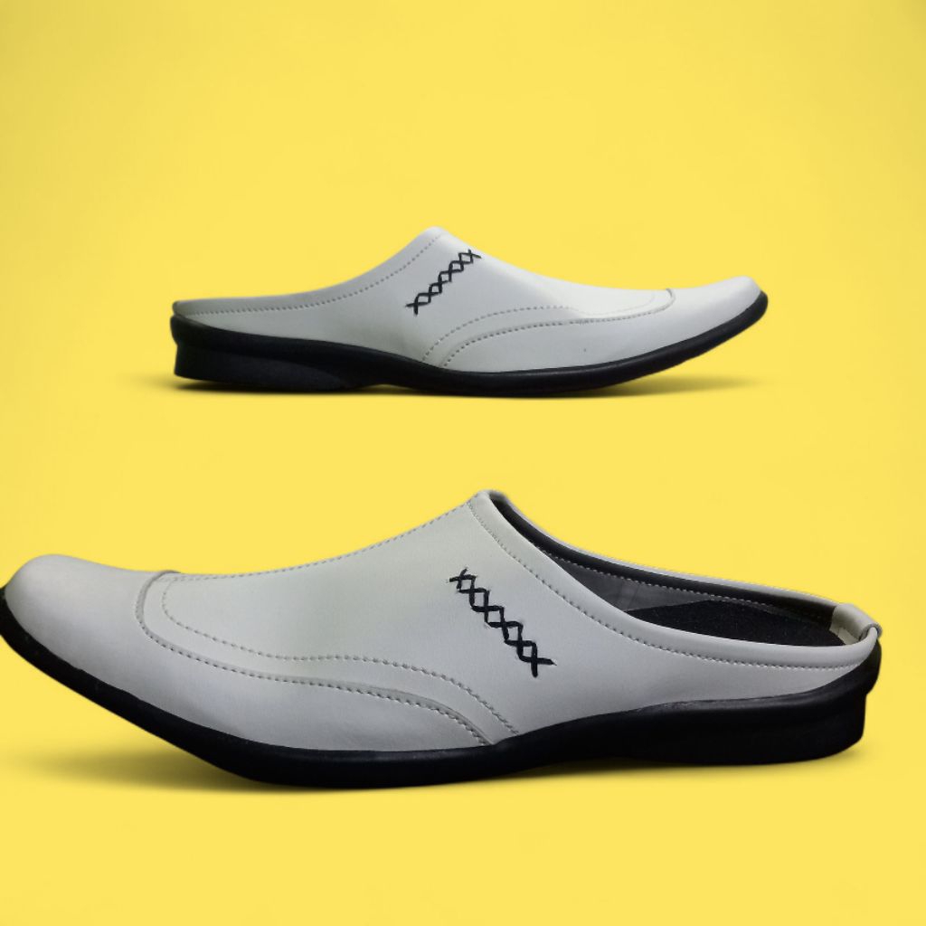 sendal sepatu selop pria terbaru model silang