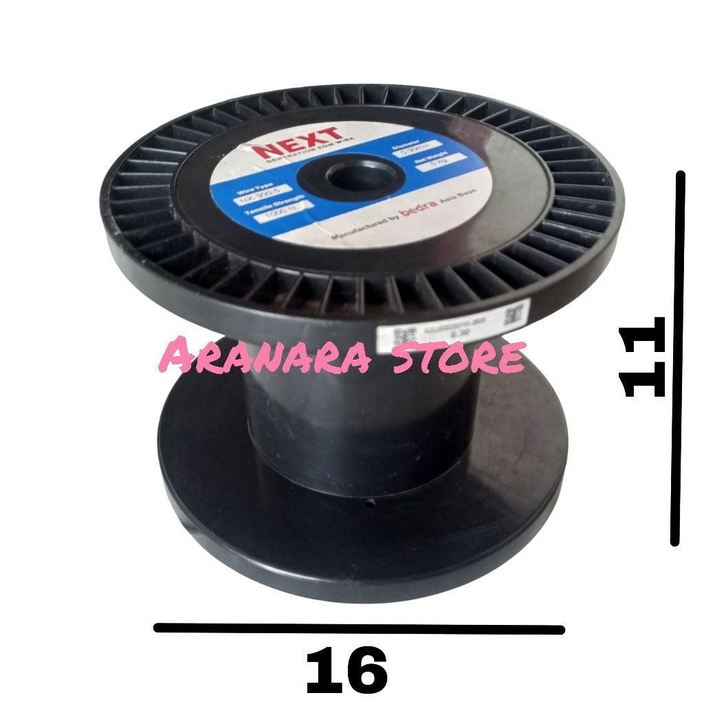 Klosan Bobin Plastik Rollan Gulungan Kabel Kawat Bobbin Kelosan Benang Next