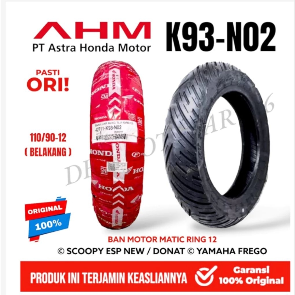 BAN SCOOPY RING 12// BAN HONDA SCOOPY// BAN FDR SCOOPY// BAN IRC SCOOPY// BAN ASPIRA SCOOPY