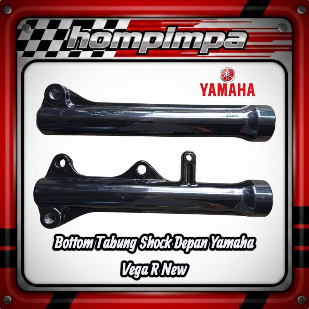 Bottom Tabung Shock Depan Yamaha Vega R New Jupiter Z Burhan Look Original