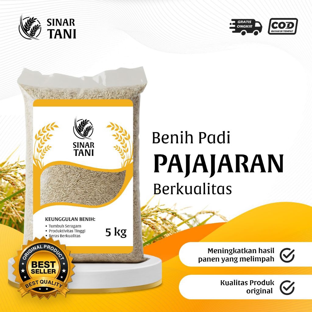 Benih padi Padjajaran Kemasan 5 KG Premium