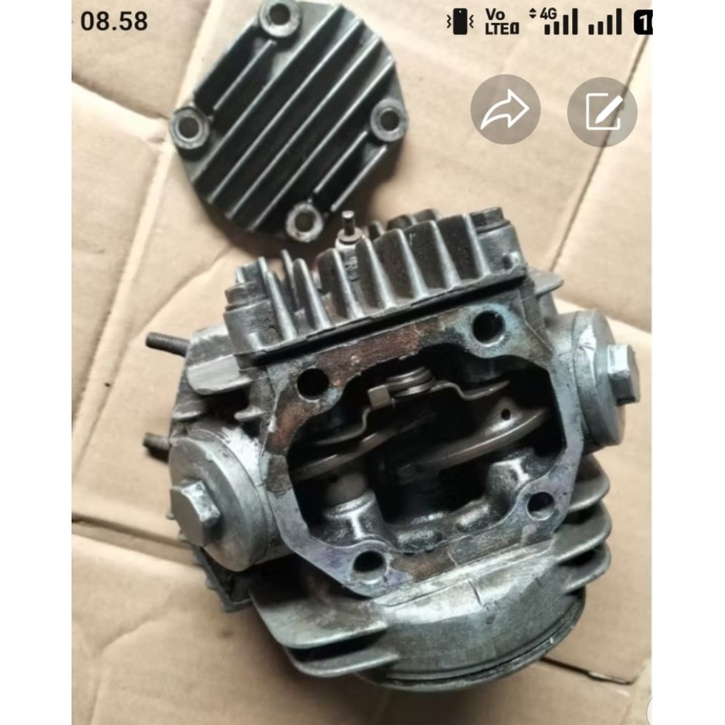 BLOK Head isi komplit Honda Supra fit lama PNP Supra fit new Original Copotan