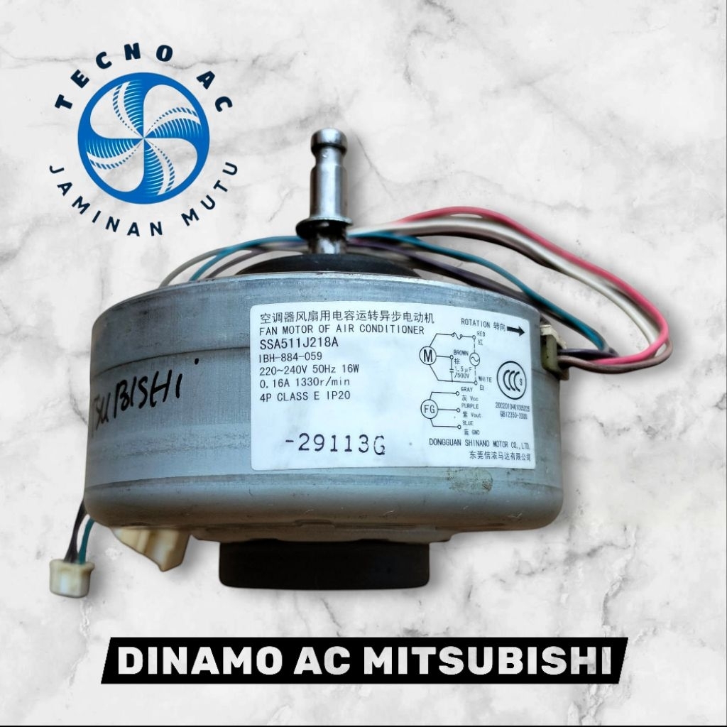 Motor Dinamo Fan Ac Mitsubishi Ready Stock