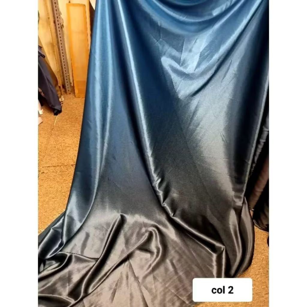 Kain satin kawasaki gradasi bahan satin kawasaki gradasi kain satin
