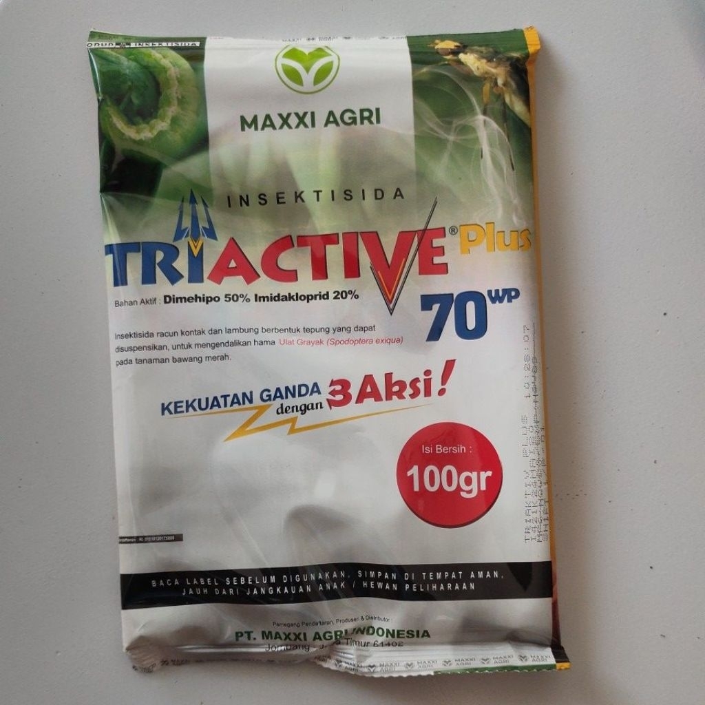 insektisida Triactive plus 70 wp 100 gr