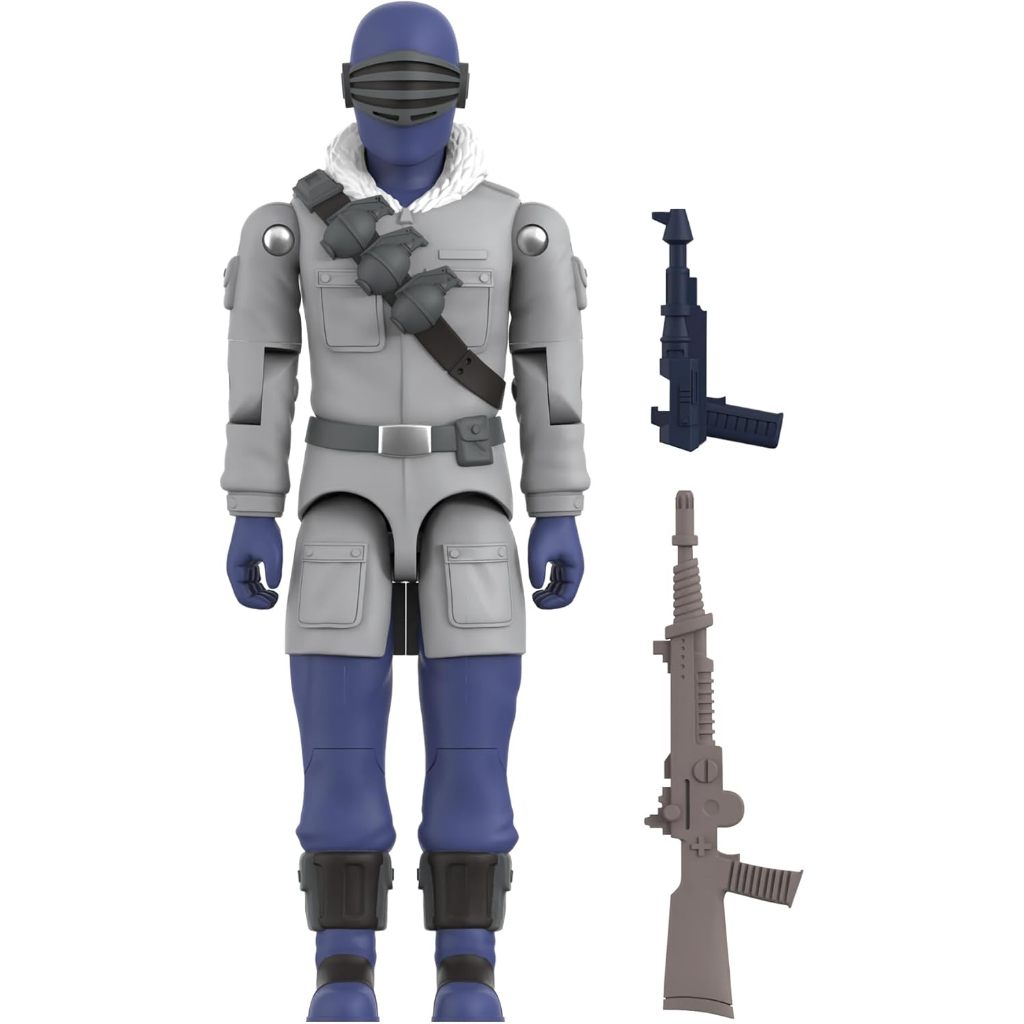 SUPER7 GI JOE REACTION+ WAVE 05 (FILM) - FIGUR AKSI ARCTIC SNAKE EYES (FILM)