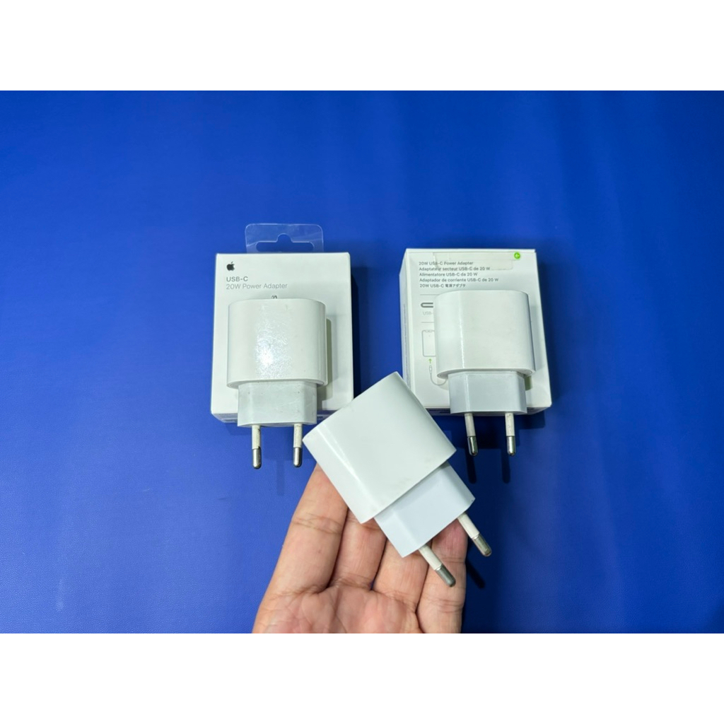 adaptor charger iphone original 100% bekas ( real picture )