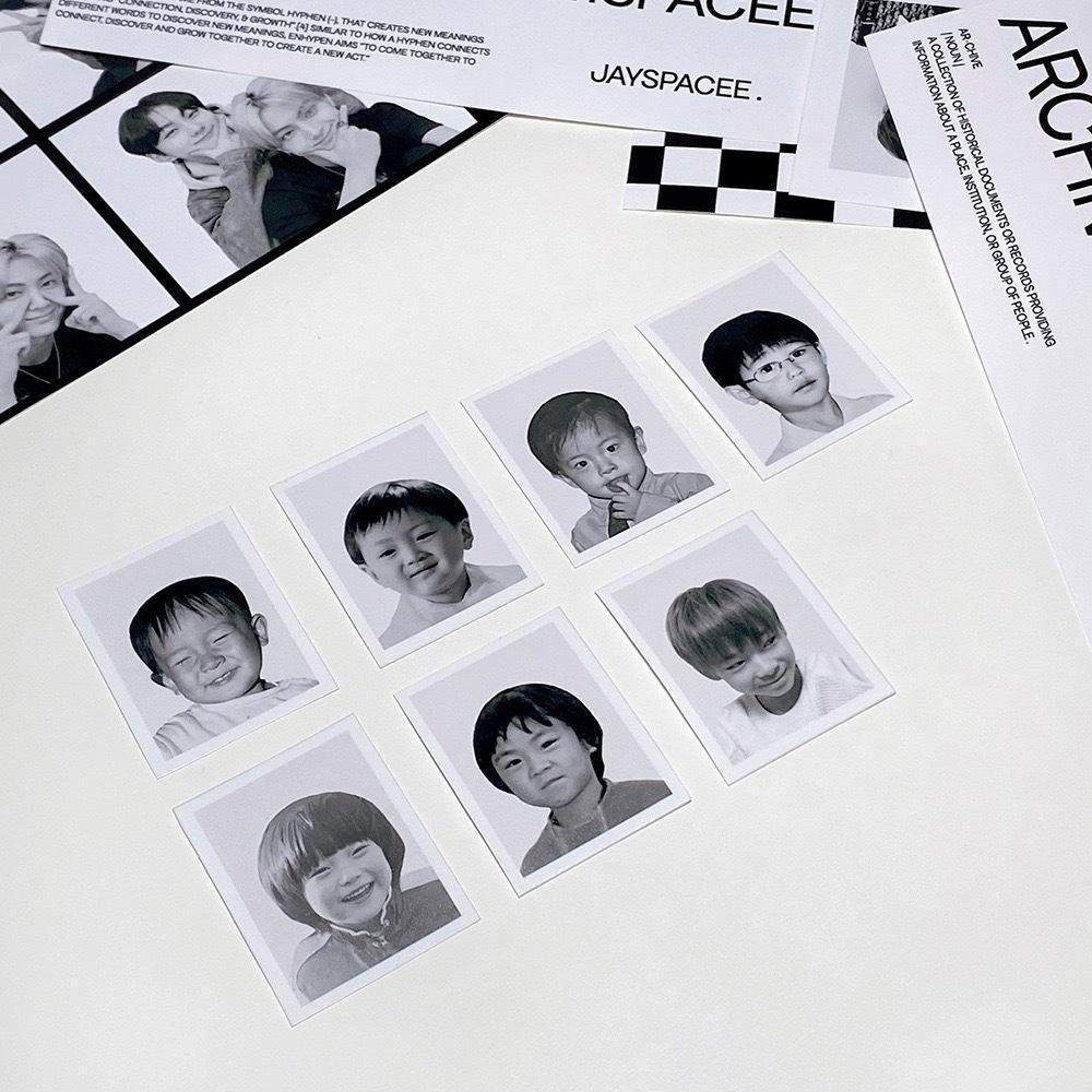 [kstuffind] (5) ENHA BABY ID PHOTO PICTURE MEMBER ENHYPEN ENGENE ID PHOTO FOTO MURAH JUNGWON HEESEUN
