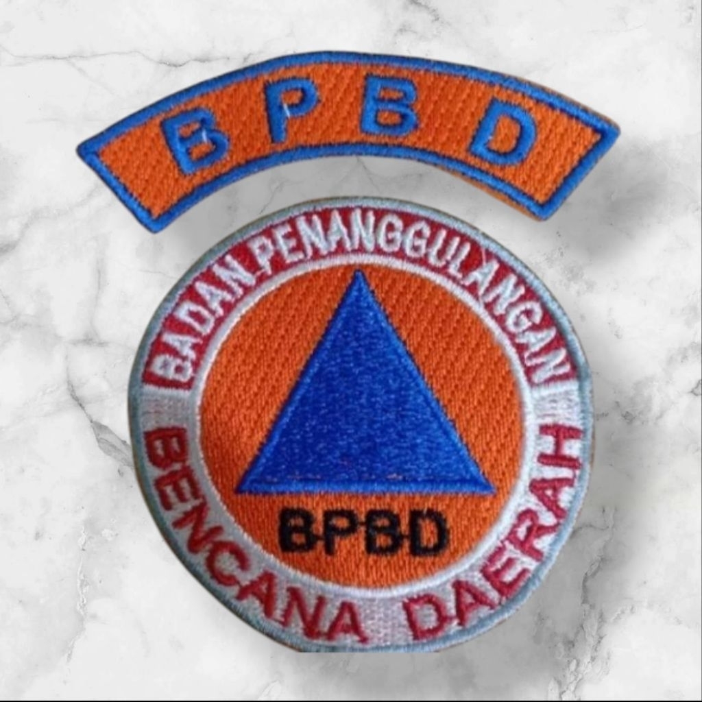 LOGO BPBD + LOKASI BPBD bordir