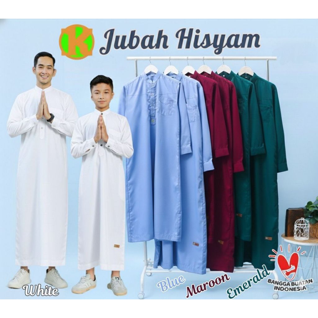PO ‼️ Pre Order l JUBAH HISYAM by KF