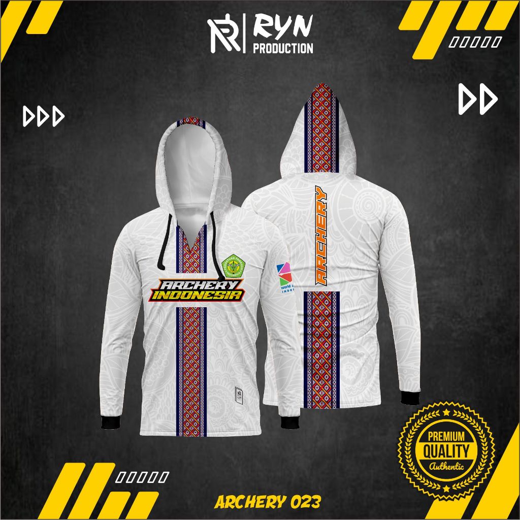 JERSEY ARCHERY PANAHAN FULL PRINTING FREE CUSTOM DESAIN - ARCHERY 023
