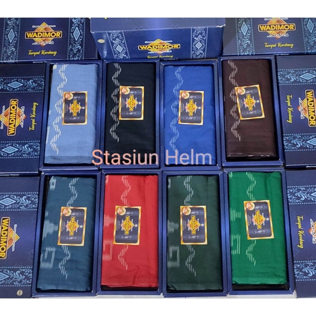 10 pcs Sarung wadimor tumpal kembang-1 Dus Sarung Grosir wadimor garis, Sarung Wadimor