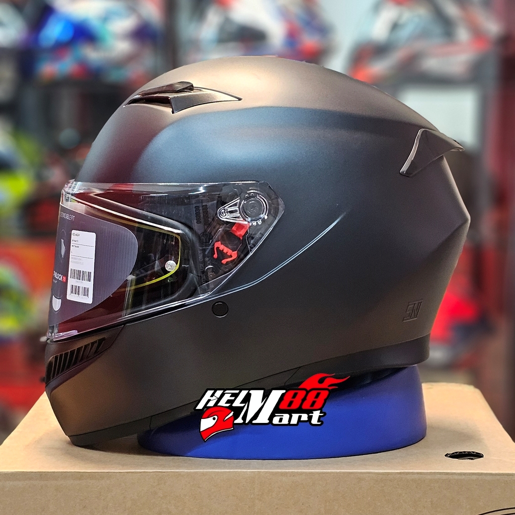 Helm AGV K3 Helm Full Face Double Visor (Free PINLOCK) - AGV K-3 Original